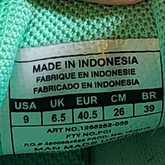 Under Armour WOMENS Gray Green Lace Up I Will Run Long Running Shoes Sneakers 9 - Picture 7 of 8